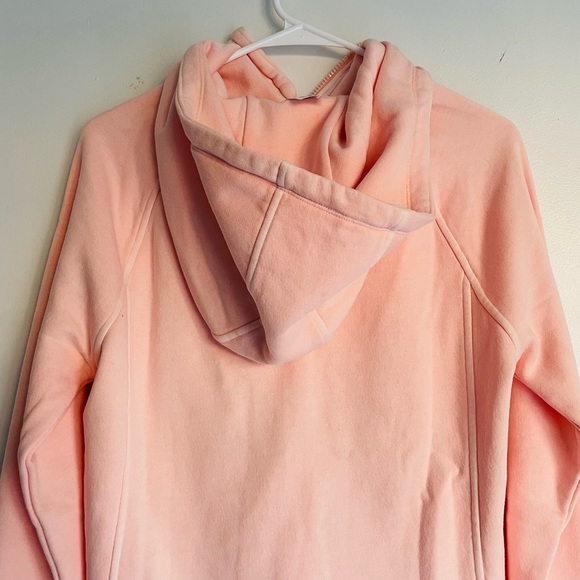 *DONATED* AIM NWT Pink Fleece Full Zip Hoodie with Thumbholes Size Small - Picture 6 of 16